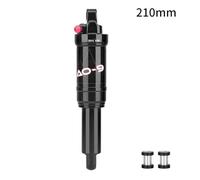 ComfyHarbor AO-9 Ammortizzatore posteriore per mountain bike, sistema di sospensione a pressione dell'aria, costruzione in lega 6061, filtraggio delle vibrazioni, opzioni di lunghezza 165/190/210 mm
