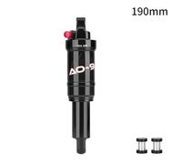 ComfyHarbor AO-9 Ammortizzatore posteriore per mountain bike, sistema di sospensione ad aria compressa, struttura in lega 6061, filtraggio delle vibrazioni, opzioni di lunghezza 165/190/210 mm (190 mm