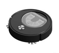 ComfyHarbor Aspirapolvere robot 3 in 1 con aspirazione, design super sottile da 5 cm, per pavimenti duri, macchina per la pulizia automatica ricaricabile tramite USB, a basso rumore, diametro 18 cm
