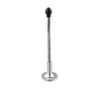ComfyHarbor Asta magnetica per allineamento golf, guida direzionale con base in alluminio per il controllo del percorso di volo, in acciaio inox, per esercitarsi con precisione (nero)