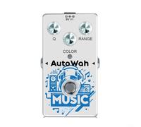 ComfyHarbor Auto Wah, pedale per effetti per chitarra Rowin RE-08, custodia compatta in lega di zinco con filtro Funky per toni vintage anni '70, 110 x 58 x 55 mm, design portatile per chitarra