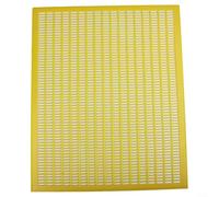 ComfyHarbor Bee Queen - Griglia di protezione per apicoltura, 50,9 x 41,9 cm, in plastica PP, per la gestione dell'alveare dell'apicoltura, separatore giallo, per il controllo delle colonie