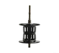 ComfyHarbor Bobina da pesca in metallo con cuscinetto per Abu Garcia BMAX3 PMAX3 B3 P3 S3 SMAX3 SMAX3 ORRA2SX OMAX3 PURMAX3 REVO4, ruota a goccia d'acqua lunga bobina 1,5-15 g (acciaio inossidabile