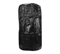 ComfyHarbor Borsa per compostaggio da giardino con coperchio con cerniera e manico portatile in tessuto, raccoglitore per rifiuti in polietilene resistente per scarti di cibo e ritagli di giardino, 45