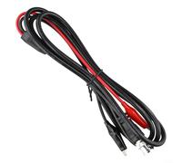 ComfyHarbor Cavo per sonda per oscilloscopio BNC Q9 con doppio per clip ad alligatore, guaina in PVC da 1 m e nucleo in rame puro per una trasmissione affidabile del segnale in misure industriali (1,5