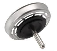ComfyHarbor Cestello di scarico per lavello da cucina, 80 mm, in acciaio inox, con guarnizione in gomma per bagno, vasca da bagno, doccia, per una parte di ricambio durevole e facile da pulire