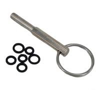 ComfyHarbor Chiave di sicurezza per riparazione macchina da caffè, per Capresso SS316 per Krups per Franke per Aeg, cacciavite magnetico a testa ovale in acciaio inossidabile 316, con anelli in