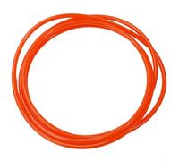 ComfyHarbor Cinghia di ricambio per rulli da allenamento per bici, materiale: larghezza 5 mm e perimetro 185 cm, adatta per la manutenzione dell'attrezzatura da allenamento al chiuso (rosso)