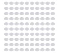 ComfyHarbor Confezione da 100 capsule di plastica trasparente da 28 mm, custodie rigide per raccogliere monete, supporti protettivi con diametro esterno di 32 mm per una visualizzazione e