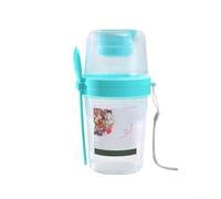 ComfyHarbor Contenitore per insalata Portatile 18.3cm con Forchetta Contenitore