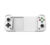 ComfyHarbor Controller di gioco estensibile con joystick effetto Hall, frequenza di polling 800 Hz, pulsante di ritorno rapido, compatibile con Switch PC Android/iOS, nero (bianco)
