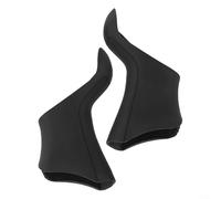 ComfyHarbor Copertura in silicone per leva del freno e cambio, antiscivolo, resistente alle intemperie, compatibile con Sora ST-2400/3500/4500, per ciclismo su strada e comfort, colore nero