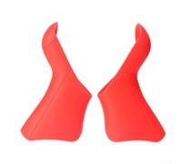 ComfyHarbor Copertura in silicone per leva del freno e del cambio, antiscivolo, resistente alle intemperie, compatibile con Sora ST-2400/3500/4500, per ciclismo su strada e comfort (rosso)