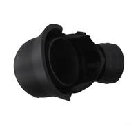 ComfyHarbor Copertura per gancio di traino con design casco e visiera, cappuccio protettivo in plastica con vite antifurto filettata, colore degli occhi personalizzabile, adatto per ricevitore