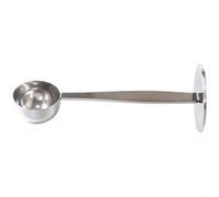 ComfyHarbor Cucchiaio dosatore in acciaio inox 304, con manico lungo, per caffè espresso, tè, spezie, design a testa profonda