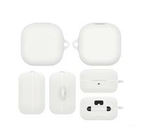 ComfyHarbor Custodia in silicone, per Galaxy Buds 4 Pro/, resistente al sudore e alla polvere, con resistenza completa, per palestra, corsa all'aperto, sottile, verde (bianco)