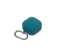ComfyHarbor Custodia in silicone, per Galaxy Buds 4 Pro, resistente al sudore e alla polvere, con resistenza completa, per palestra, corsa all'aperto, sottile, verde (verde pino)