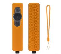 ComfyHarbor Custodia protettiva in silicone, per telecomando Logitech Spotlight, custodia morbida antiscivolo, con cordino, custodia antiurto, per Smart-Clicker, protezione contro le cadute (arancione