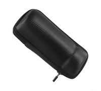 ComfyHarbor Custodia rigida per attrezzi a forma di bottiglia d'acqua, in fibra di carbonio, kit di riparazione per ciclismo su strada, colore nero, 19 x 7 cm (A)
