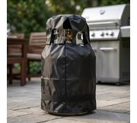 ComfyHarbor Custodia Serbatoio Propano Oxford Ventilata | Adatta a bombole standard 20lb, diametro 35cm base 40cm, grill e stufe