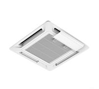 ComfyHarbor Deflettore d'aria regolabile per condizionatore d'aria con deflettore anti-diretto in ABS per unità montate a soffitto, migliore distribuzione del flusso d'aria e comfort, bianco, 20 x (30