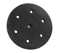 ComfyHarbor Disco lamellare da 215 mm a 6 fori con supporto in alluminio per levigatrice senza polvere, mola per rimozione della ruggine per lucidatura del legno stucco finitura murale