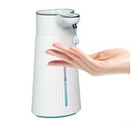 ComfyHarbor Dispenser automatico di sapone in schiuma, macchina manuale a infrarossi touchless, con grande capacità di 400 ml, liquidificatore ricaricabile da parete per cucina, bagno, bagno pubblico