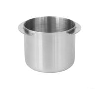 ComfyHarbor Dosatore per espresso in acciaio inox, 58 mm, caraffa dosatrice per caffè Breville Oracle, Dual Boiler, Touch, Flair 58, Rocket, accessorio portatile per macinino (argento)
