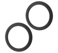ComfyHarbor Guarnizione testa gruppo in silicone per Nuova per macchine da caffè Simonelli Appia 1 2 Life, 72 mm OD x 57 mm ID x 8,2 mm di spessore, parte di ricambio in gomma nera (2 pezzi)