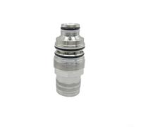 ComfyHarbor ISO16028 Flat-Face Quick Coupler M46, Idraulico Fitsting, per la costruzione e la manutenzione ferroviaria, connettore ad alta pressione in acciaio al carbonio 35MPa (corpo femminile M46)