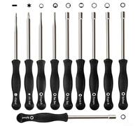 ComfyHarbor Kit di 10 cacciaviti per la regolazione del carburatore del motore piccolo con manici ergonomici antiscivolo, compatibile per Sears/Craftsman/Poulan, strumenti di messa a punto ideali per
