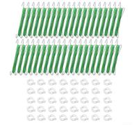ComfyHarbor Kit di 40 ganci in metallo per pomodoro con corda verticale da | Migliora il flusso d'aria, riduce l'entanglement dello stelo, favorisce una resa sana, previene danni alle piante