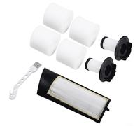 ComfyHarbor Kit di filtri di ricambio per aspirapolvere cordless Shark ICZ362H e IC162, include filtro lungo, filtri rotondi, filtro in cotone e pulizia