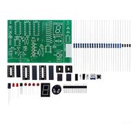 ComfyHarbor Kit fai da te per allenamento elettronico di abilità con timer di conto alla rovescia di 9 secondi, allarme acustico e indicatore LED per assemblaggio di circuiti educativi