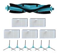 ComfyHarbor Kit filtro spazzola laterale principale 12 pezzi, kit di parti di ricambio compatibile For-Ultenic per T20 Pro per T10 Lite