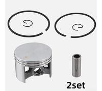 ComfyHarbor Kit per cilindro per pistone 52mm per Motosega MS460 Kit per(2set)
