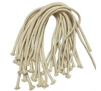 ComfyHarbor Lampada a olio, per lanterne a cherosene e lampade a candela, nucleo di ricambio in puro cotone, lunghezza 16 cm con larghezza 7 mm, ideale per uso interno ed esterno di illuminazione da