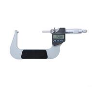 ComfyHarbor Micrometro elettronico digitale da 0 a 25 mm, con precisione di 0,001 mm, display LCD, conversione pollici/metrica, punte in lega temprata per misurazioni nella lavorazione dei metalli (75