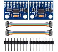 ComfyHarbor Modulo accelerometro a tre assi GY-291 con sensore IC ADXL345, intervallo da ±2g a ±16g, interfaccia IIC/SPI, rilevamento caduta libera del rubinetto di attività, scheda PCB a bassa