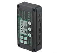 ComfyHarbor MPPT Regolatore di carica, per sistema di pannelli solari da 12 V/24 V, regolatore display digitale con rilevamento automatico della corrente 10 A-100 A, dispositivo di protezione