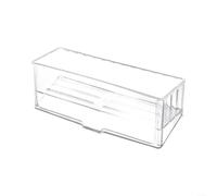 ComfyHarbor Organizer per lavello da cucina, con base auto-drenante, supporto per spugna in PET trasparente, per riporre il piano di lavoro, design inclinato impedisce all'acqua stagnante, spazzola