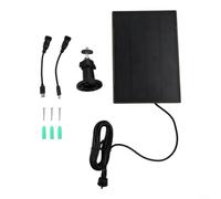 ComfyHarbor Pannello solare 5V 3W per macchine fotografiche del gioco di caccia, batteria ricaricabile 6000MAh, caricatore resistente alle intemperie IP66 compatibile per BUSHNELL per SPYPOINT per