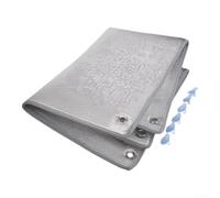 ComfyHarbor Pellicola Raffreddamento Finestra 6mm Anti per calore Estivo | Doppio alluminio, blocca luce per solare intensa, superiore, anti riverbero