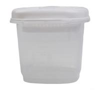 ComfyHarbor Pentola a vapore portatile in polipropilene per microonde, per riso, pasta, verdure, sistema di circolazione rapida del vapore, lavabile in lavastoviglie, gadget da cucina per la casa