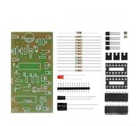 ComfyHarbor Per kit circuito inverter per cancello NAND oscillatore ad anello, scheda pratica di saldatura fai da te con logica CD4011BE CD4069BE per ICS, modulo di apprendimento elettronico di