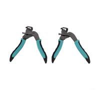 ComfyHarbor Pinze a clip per auto, resistente, in lega di acciaio, strumento di rimozione ergonomica, antiscivolo, manico in PVC, per pannelli di rivestimento per pneumatici di bici, estrattore per