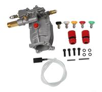 ComfyHarbor Pompa idropulitrice ad albero orizzontale P170 2750 PSI 3/4 di pollice con 5 ugelli spray per MSH3125 per modelli Honda GC190