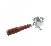ComfyHarbor Portafiltro espresso da 58 mm compatibile con breville serie 9, include cestello filtrante, manico per caffè in acciaio inossidabile 304 con legno per accento, strumento di estrazione per