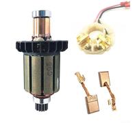 ComfyHarbor Portaspazzole di carbone di ricambio con spazzole di carbone per DDF458Z DF458D DHP458 BHP458 DDF458 BDF458 accessori per utensili elettrici 13 x 10 x 3 mm