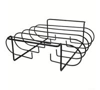 ComfyHarbor Rastrelliera per barbecue con 4 ripiani, salvaspazio | Rivestimento non nero, impedisce che la carne si attacchi, facile da girare, lavabile in lavastoviglie, semplice manutenzione